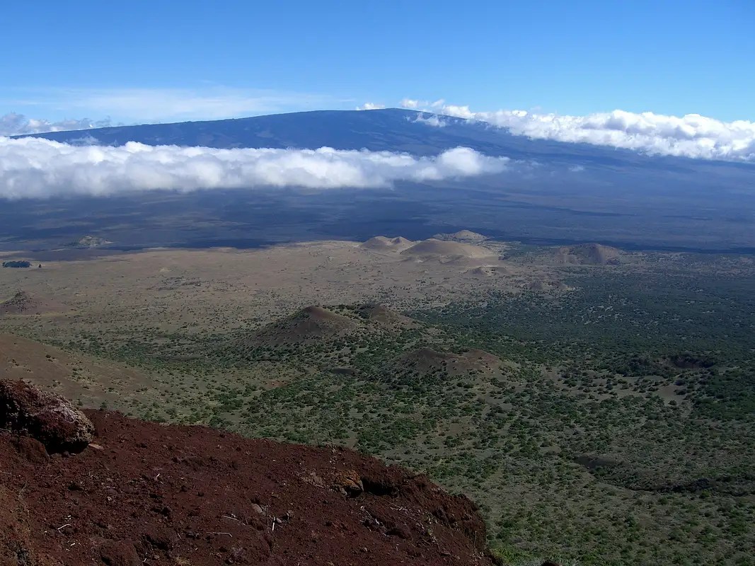 Mauna Loa from Mauna Kea Photos, Diagrams & Topos SummitPost