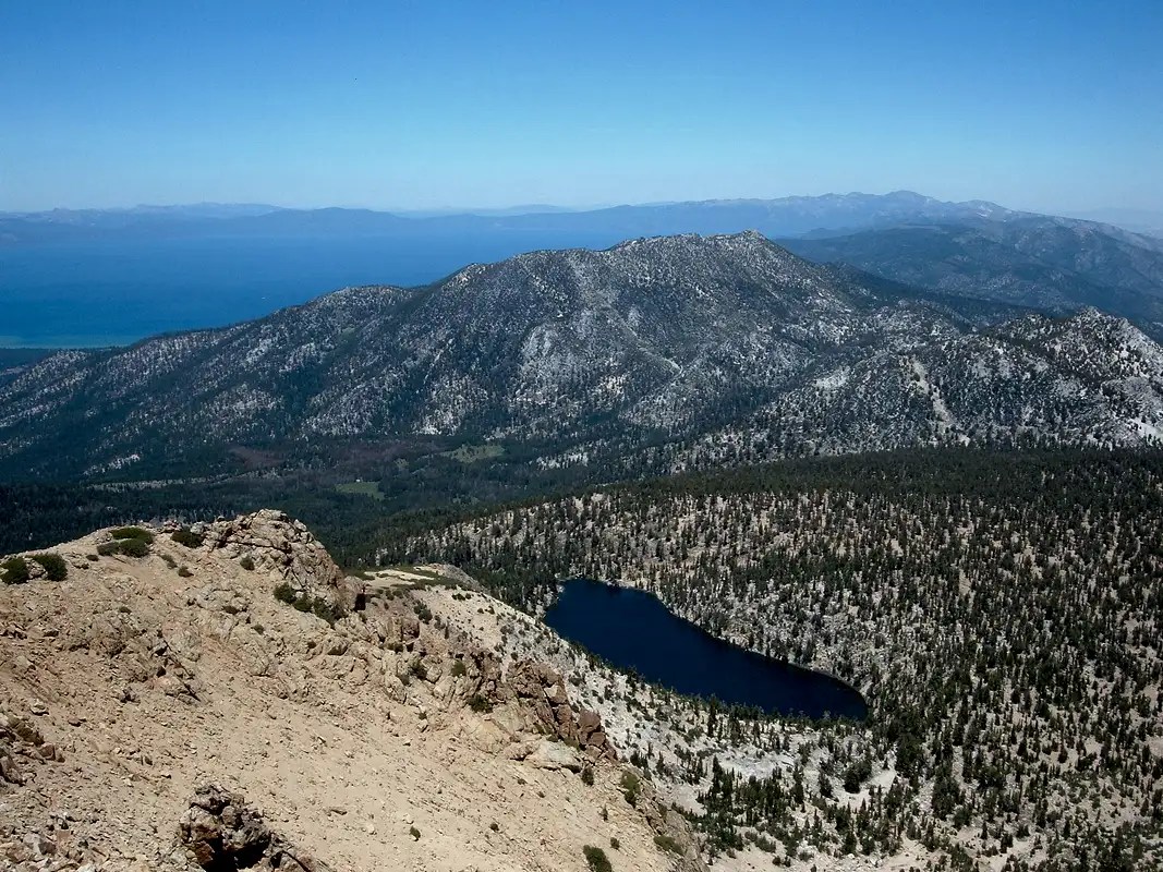 Star Lake, Monument Peak, and Lake Tahoe Photos, Diagrams & Topos