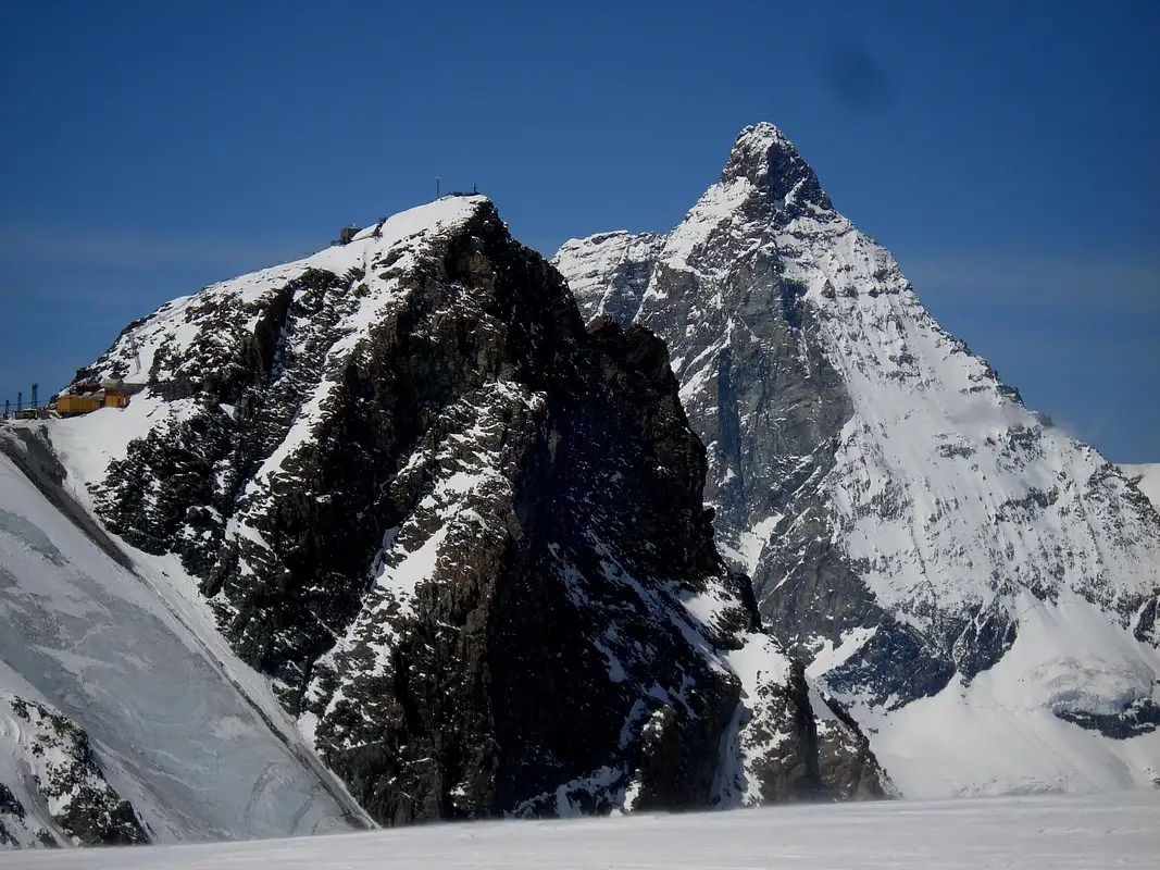 All Routes of Klein Matterhorn Climbing, Hiking & Mountaineering