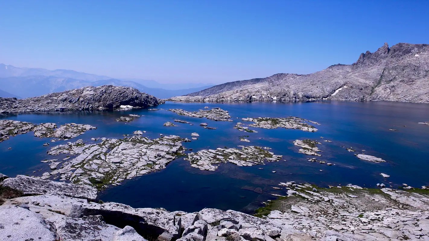 Another view of the Moose Lake Photos, Diagrams & Topos SummitPost