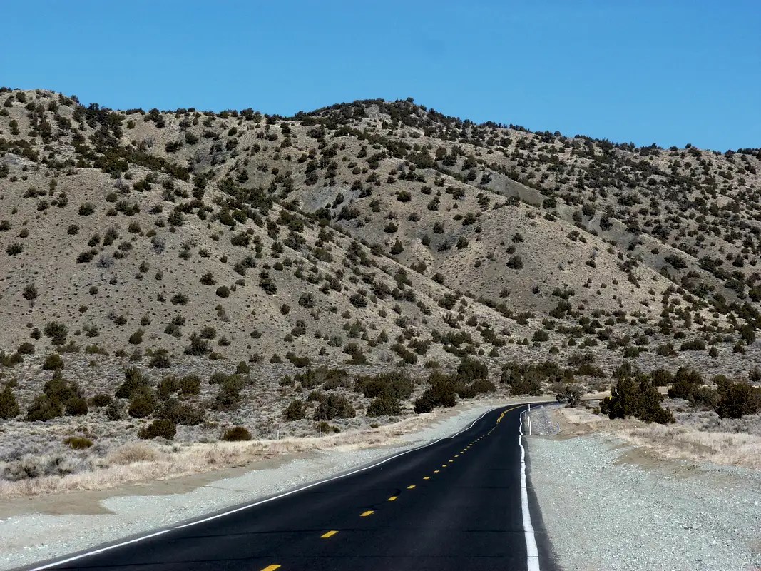Approaching Peak 6030 from Matterhorn Blvd in Lemmon Valley, Nevada