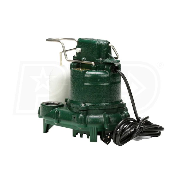Zoeller 53-0001 M53 - 1/3 HP Cast Iron Submersible Sump Pump w