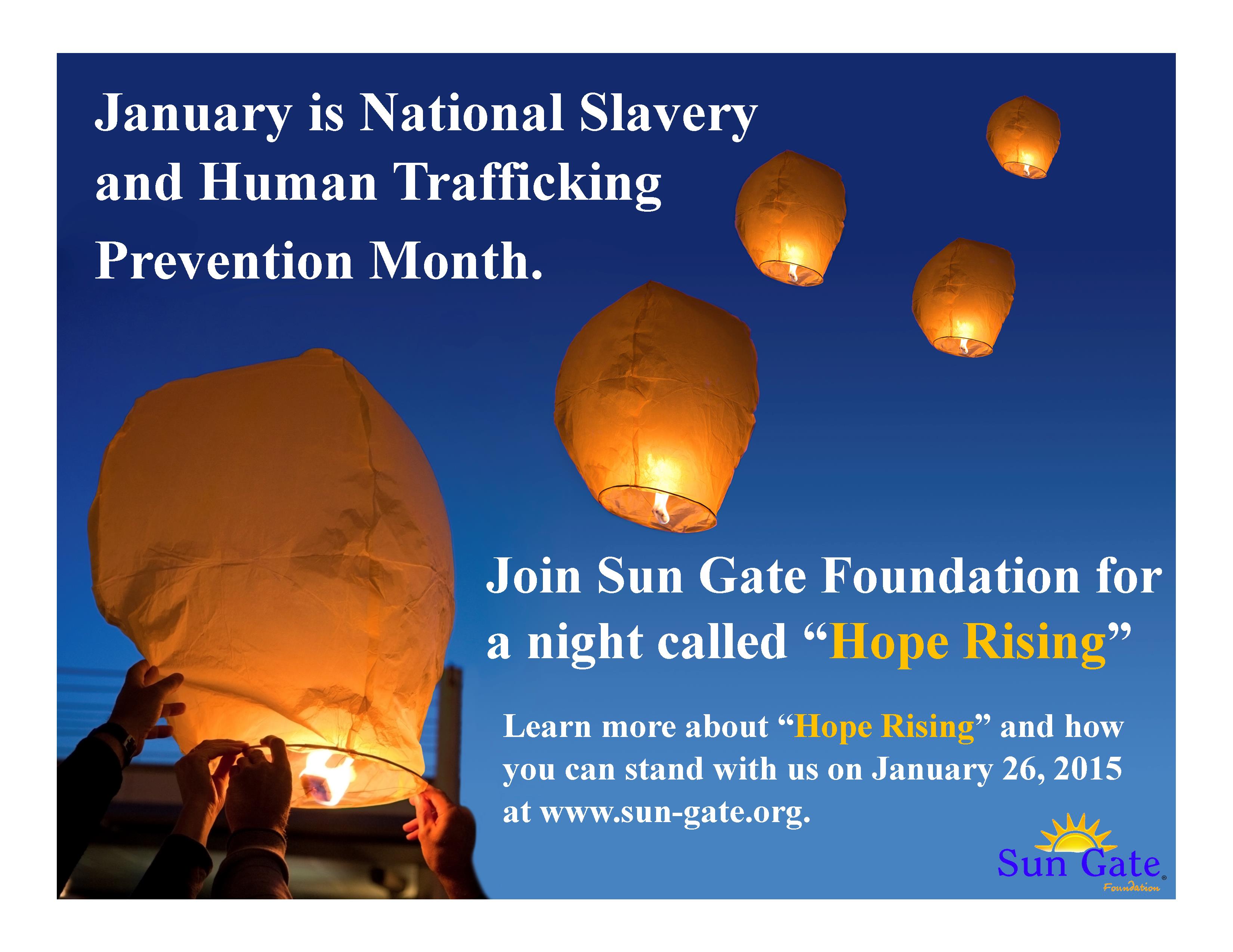 Join Sun Gate Foundation for a night called “Hope Rising” « Sun Gate