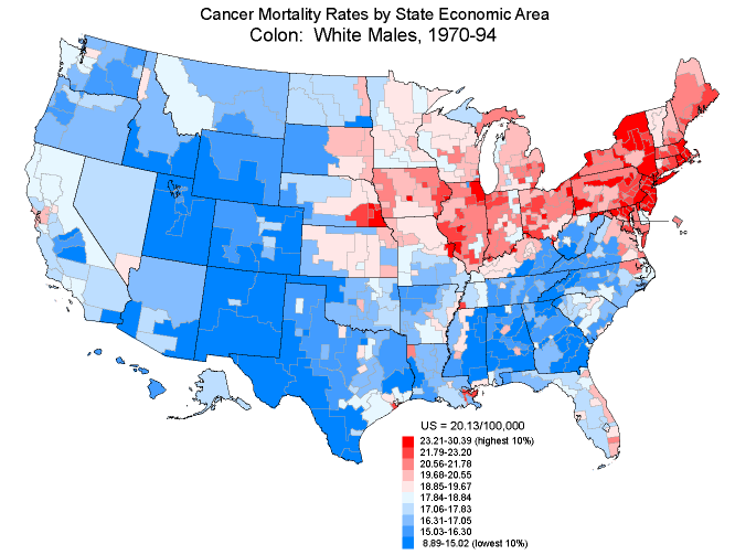 Colon Caner Treatment Centers On A Michigan Map Nuclear Testing of Weapons, Nuclear Accidents and Rise In Cancer , page 1