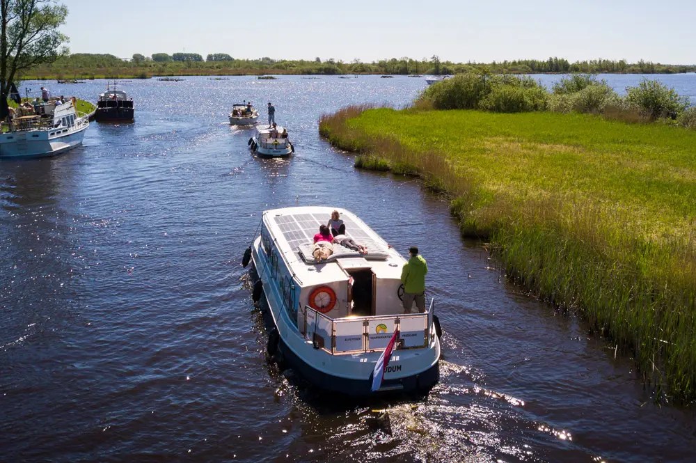 SUNBEAMsystem Luxury, silent and sustainable electric Houseboats