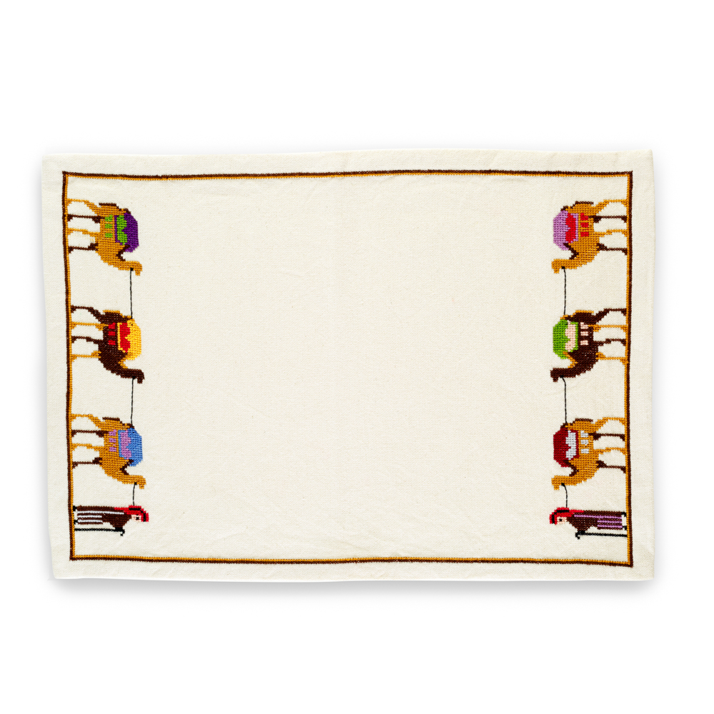 Placemat Desert Caravan Handmade Table Placements & Coasters
