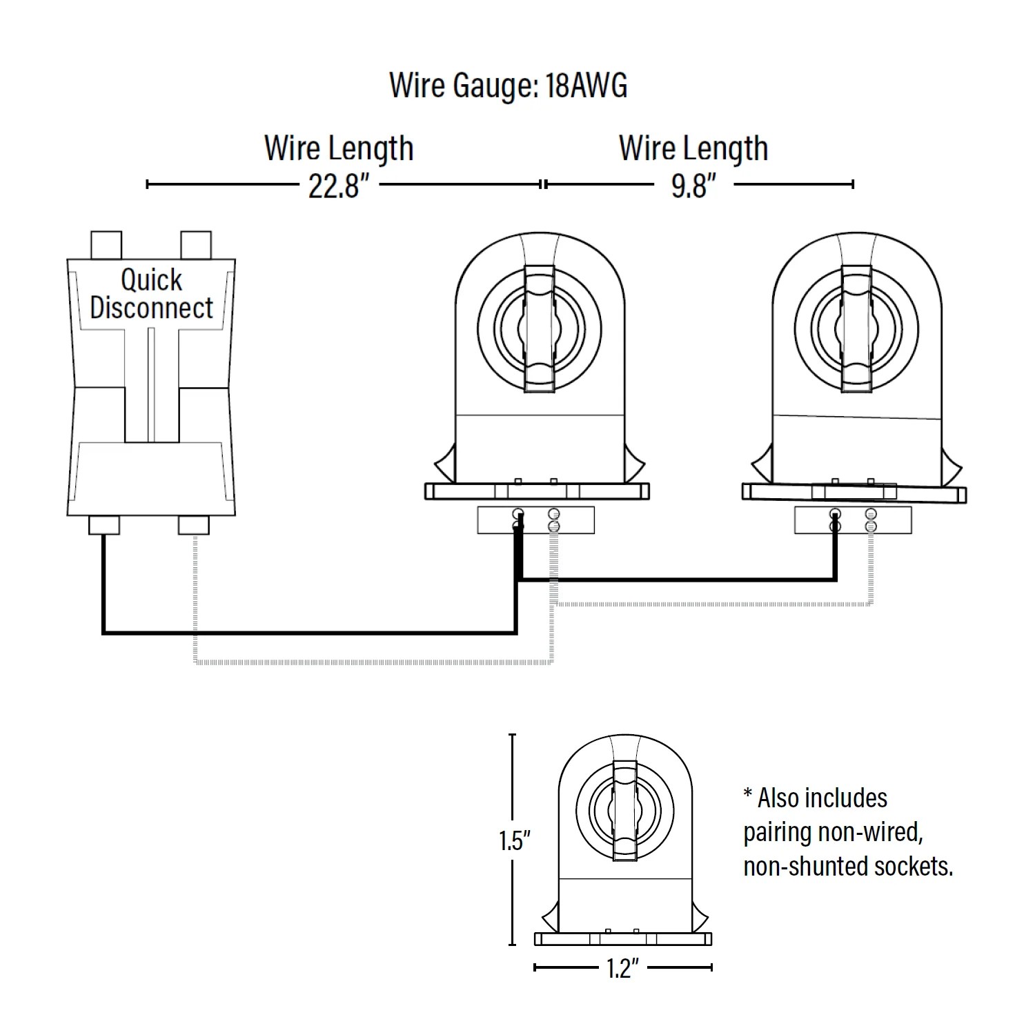 Fluorescent Light Tombstone Wiring Shelly Lighting