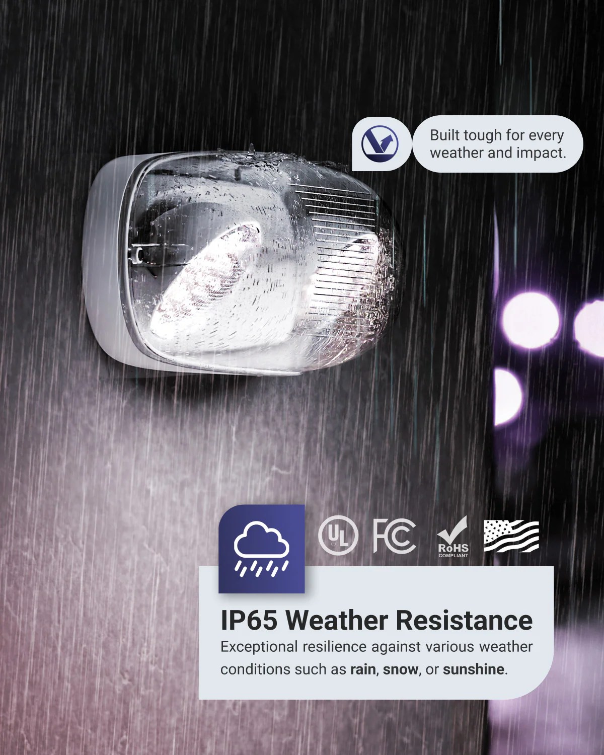 Outdoor 2 Head LED Emergency Light LED LIGHTING SUNCO Sunco Lighting