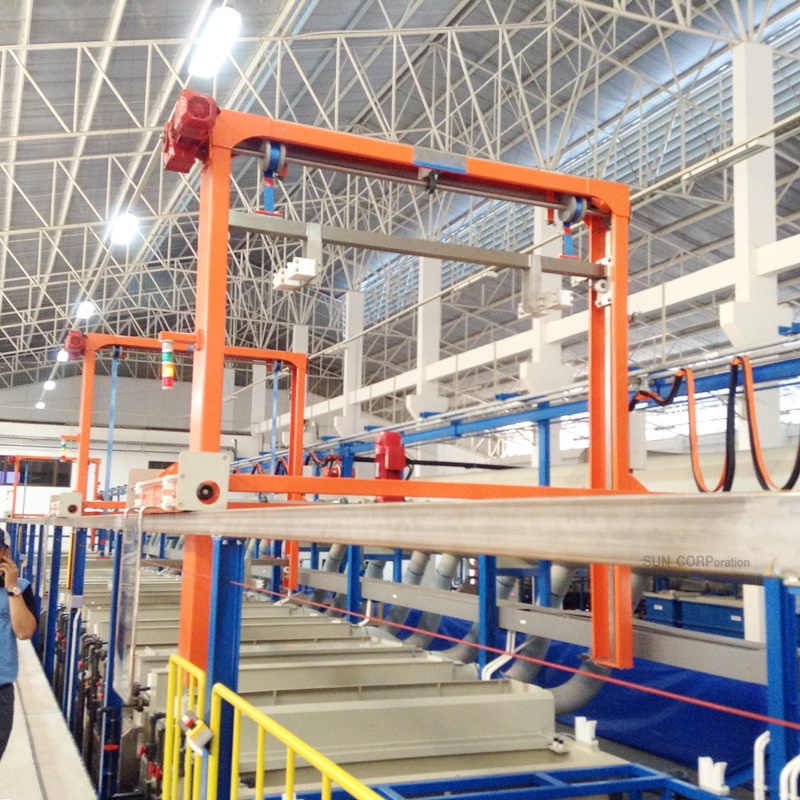 Zinc Barrel/Rack Plating Line SUN CORPORATION ENTERPRISE CO.,LTD.