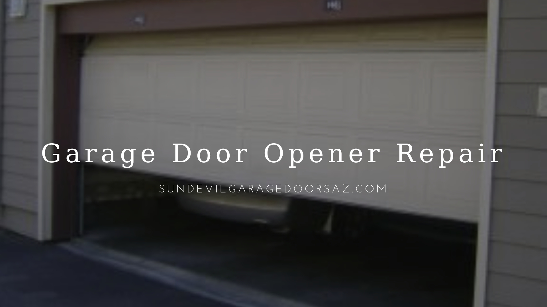 Garage Door Opener Repair Sun Devil Garage Door