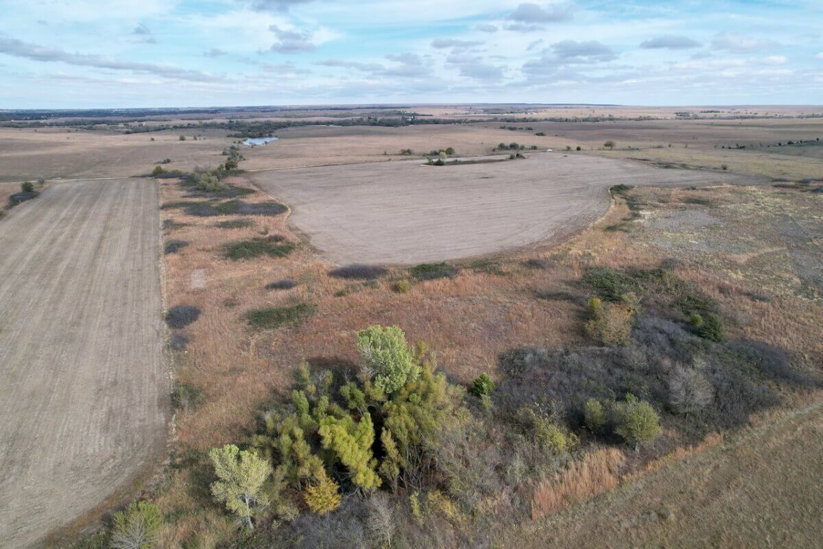 40+ Acres Butler County, Kansas Land Between Rosalia and Beaumont