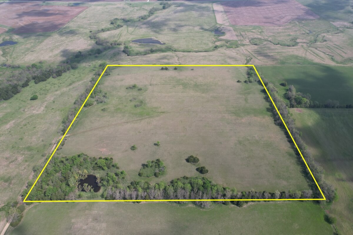 40+ Acres Coffey County, Kansas Between Lebo and John Redmond