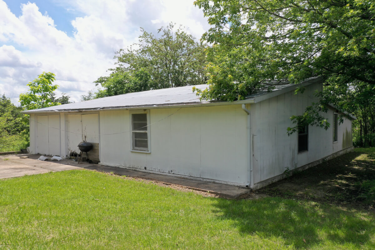 Cabin & Large Garage on 12+ Acres Just North of Fall River Lake in