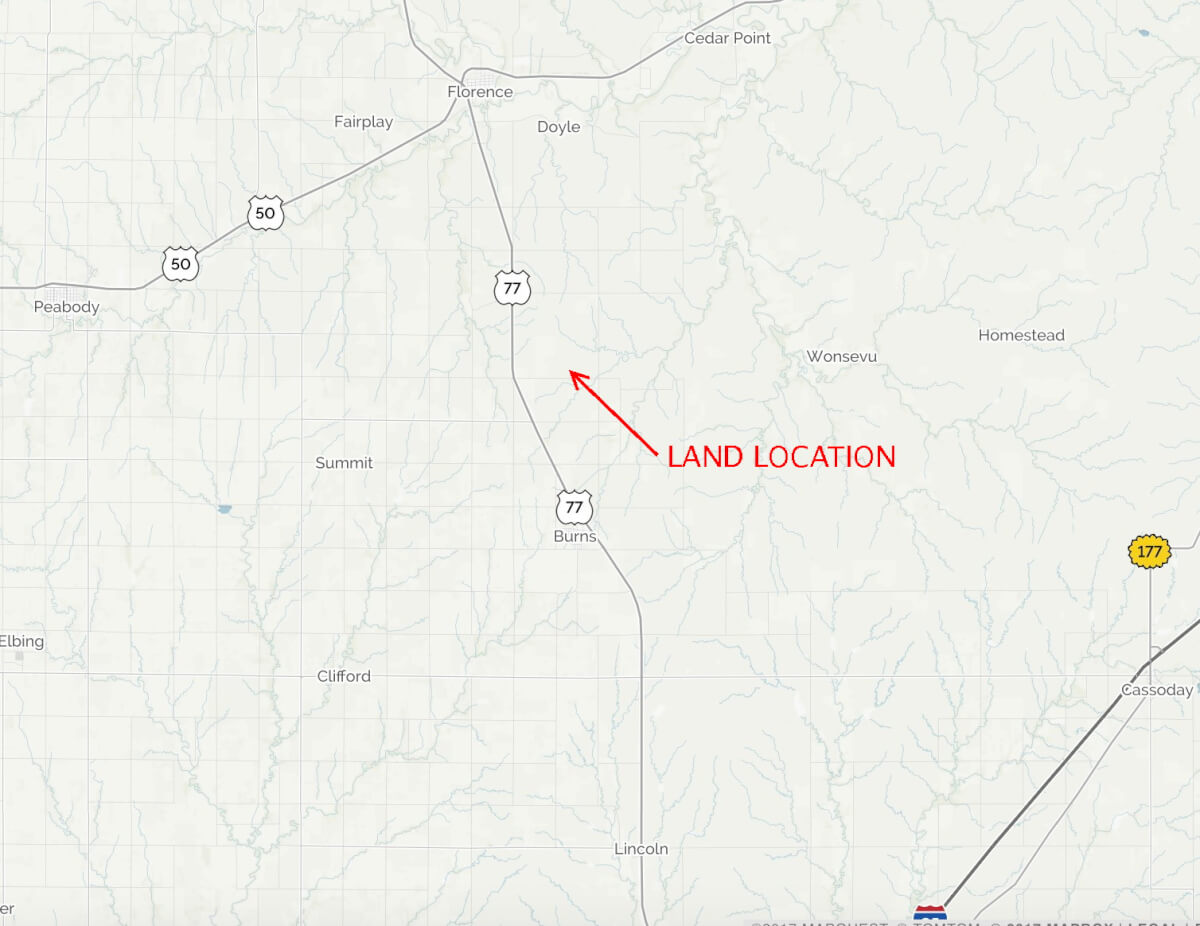 Marion County Kansas Land For Sale Near Burns Sundgren Realty Inc