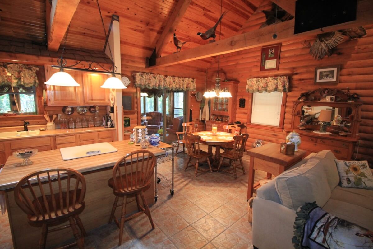 Greenwood County Kansas Hunting & Recreation Land & Log Cabin For Sale