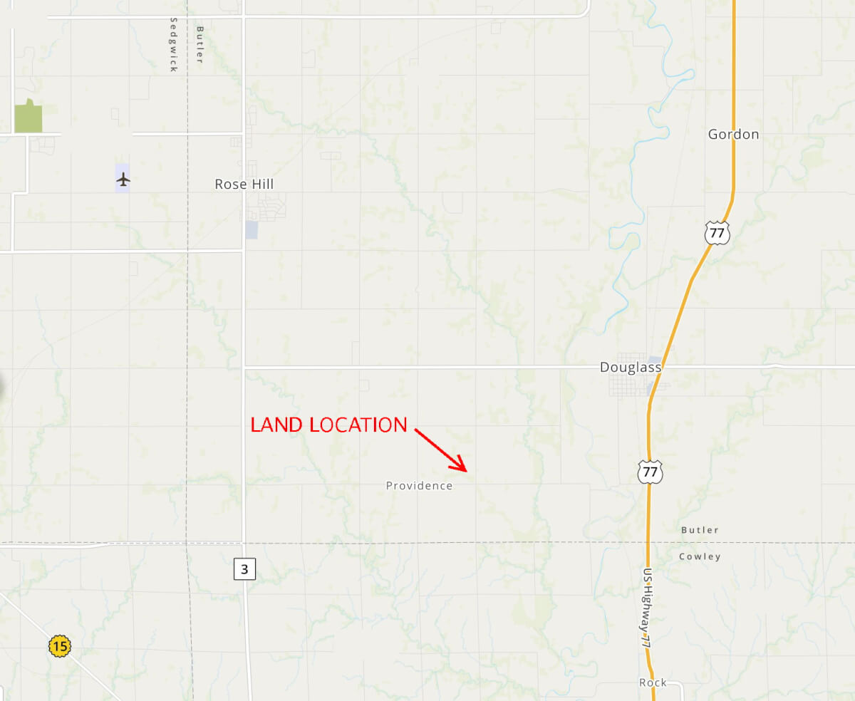 Land For Sale, Douglass Kansas Sundgren Realty Inc