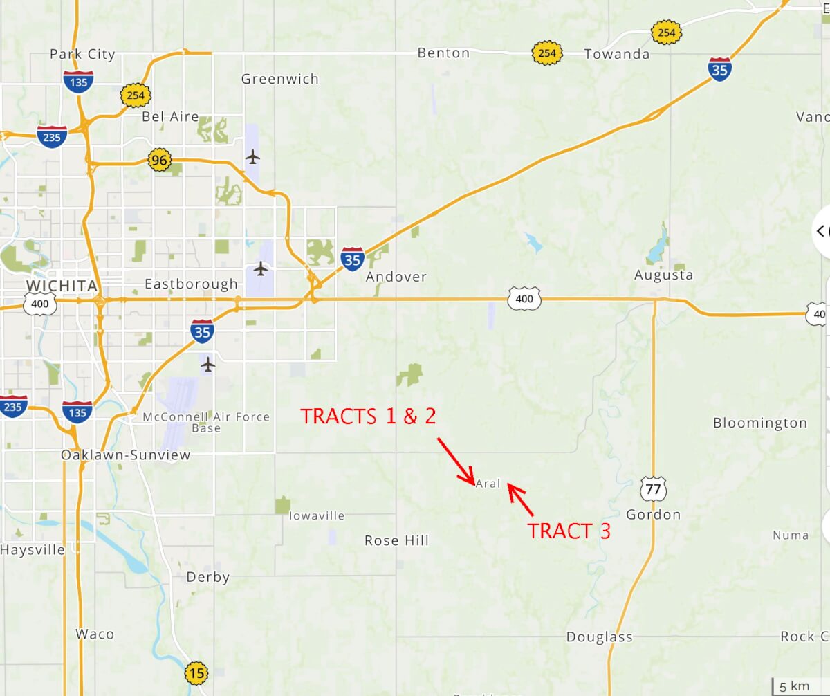 Butler County Kansas Land Auction Sundgren Realty Inc