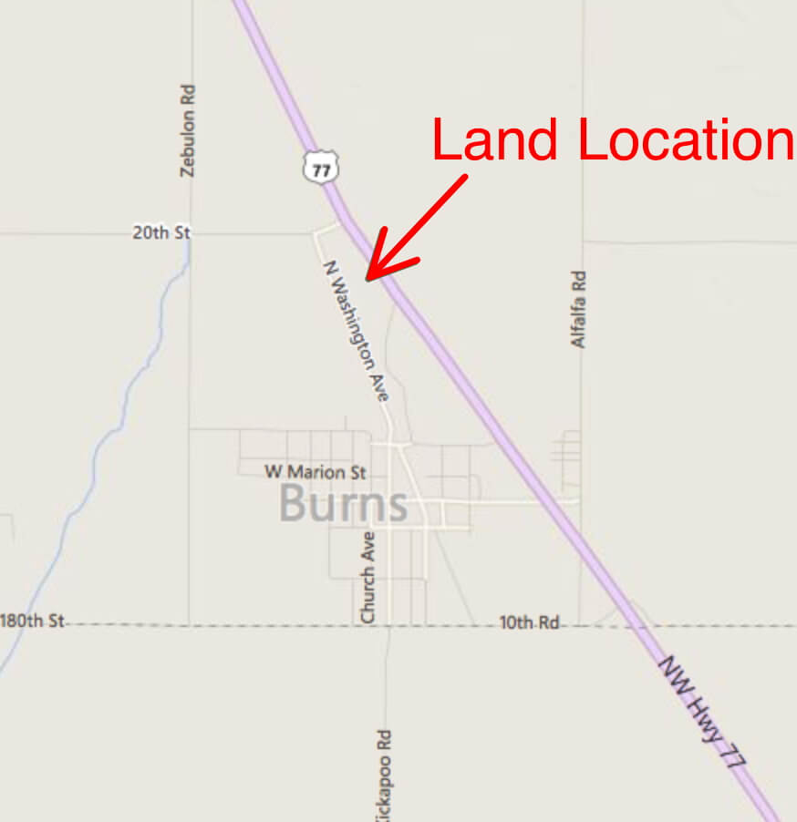 mapReal Estate For Sale Burns Kansas Sundgren Realty Inc