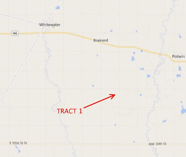 Tillable Farm Ground For Sale Near Whitewater & Potwin Kansas