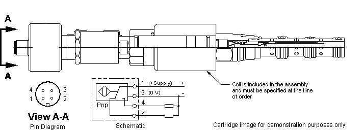 Position Sensor Pin Diagram | Sun Hydraulics