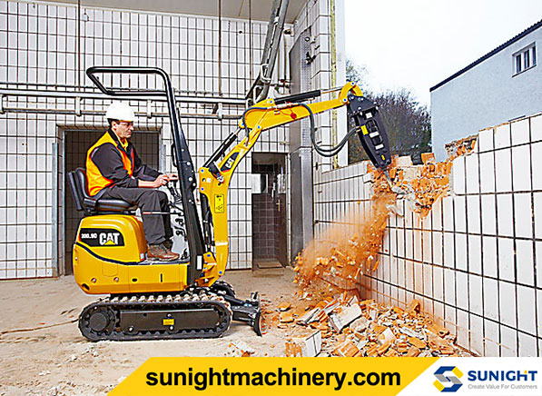 CAT Excavator Size Guide, types of Caterpillar excavators