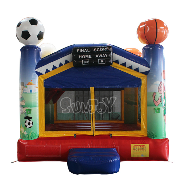 Sports Themed Commercial Bounce House For Sale SJBO17020