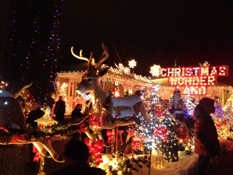 Pickering Christmas Light Location 