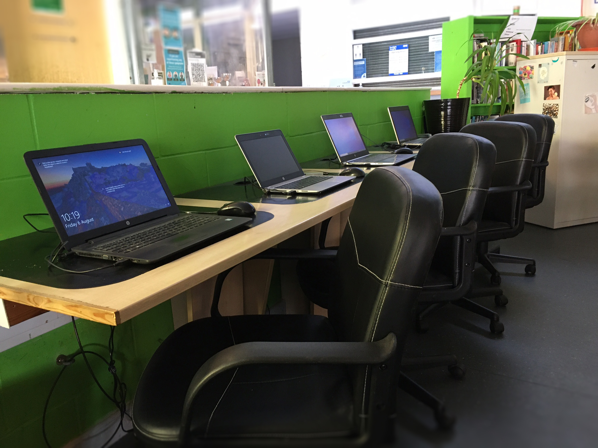 Free access to laptops at Sunlight Centre Sunlight Development Trust