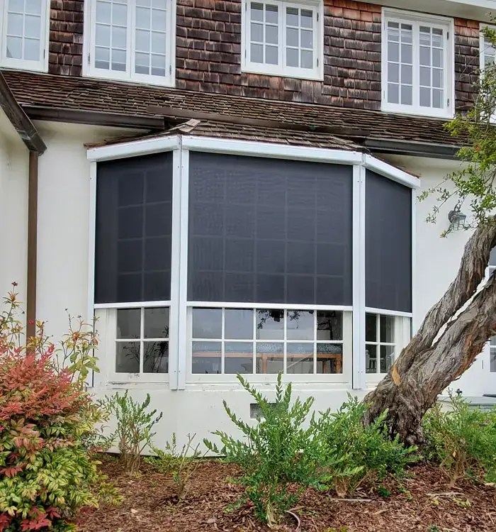 Retractable Sun Shades & Solar Screens San Diego County Interior