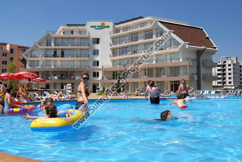 Furnished 1bedroom penthouse apartment for sale in Sun Village Sunny beach Bulgaria