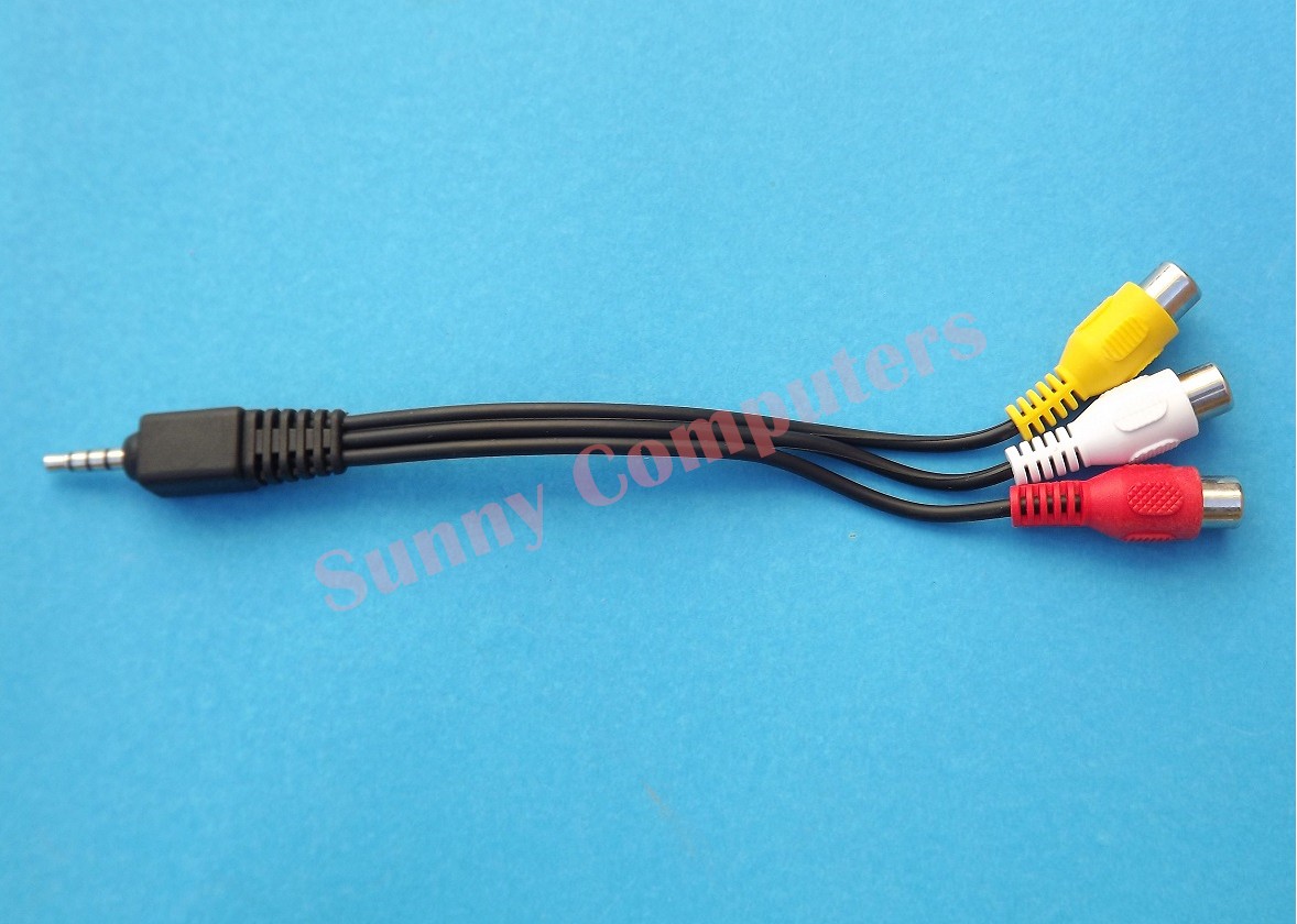 red yellow white cord