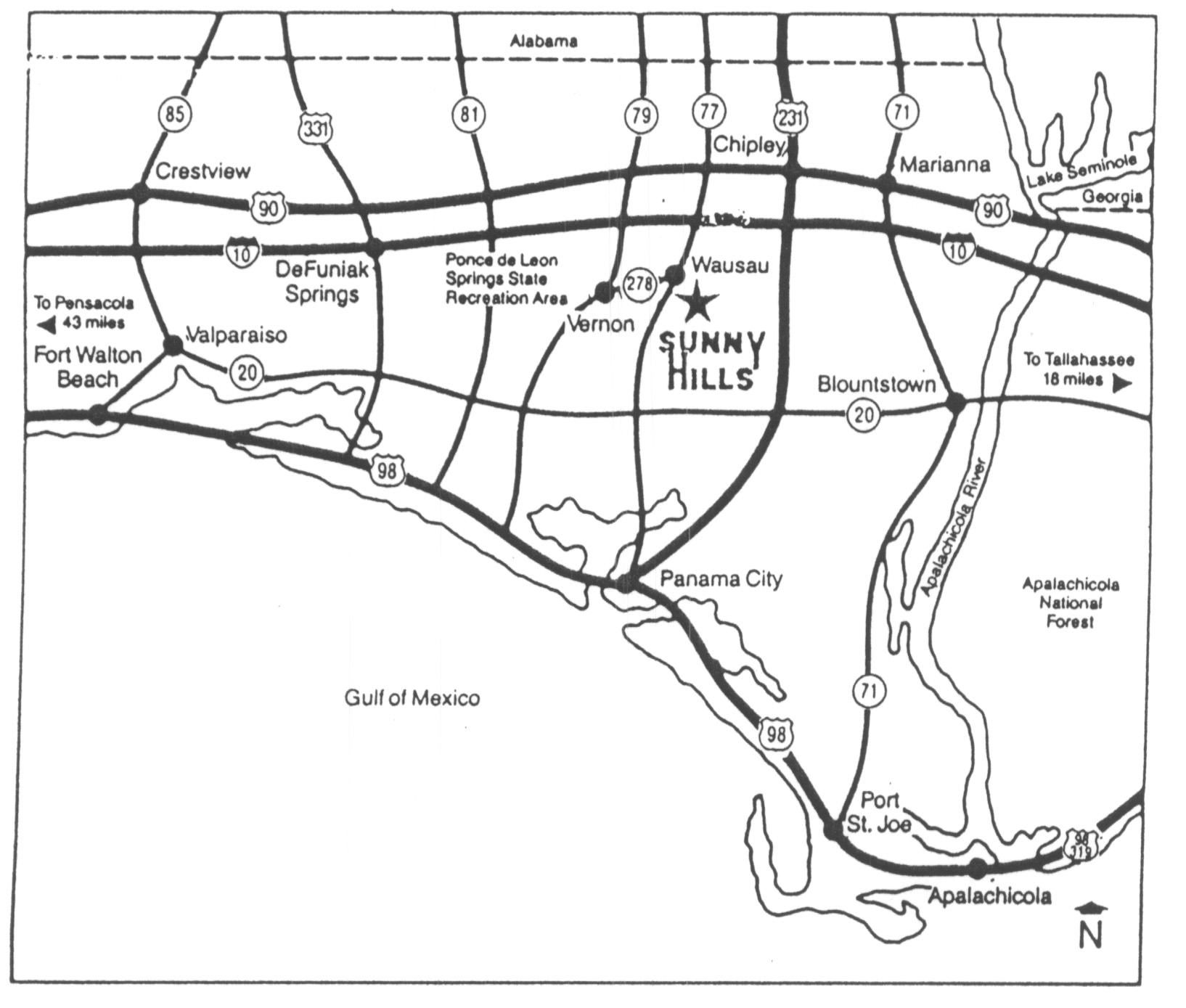 DISTANCES TO OTHER CITIES