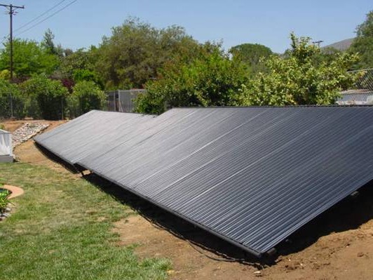 Copper Pool Heating Panels Sun Ray Solar Solar water heating and