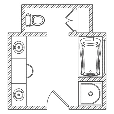 See more ideas about master bathroom layout, bathroom layout, master bedroom design layout. 21 Bathroom Floor Plans For Better Layout