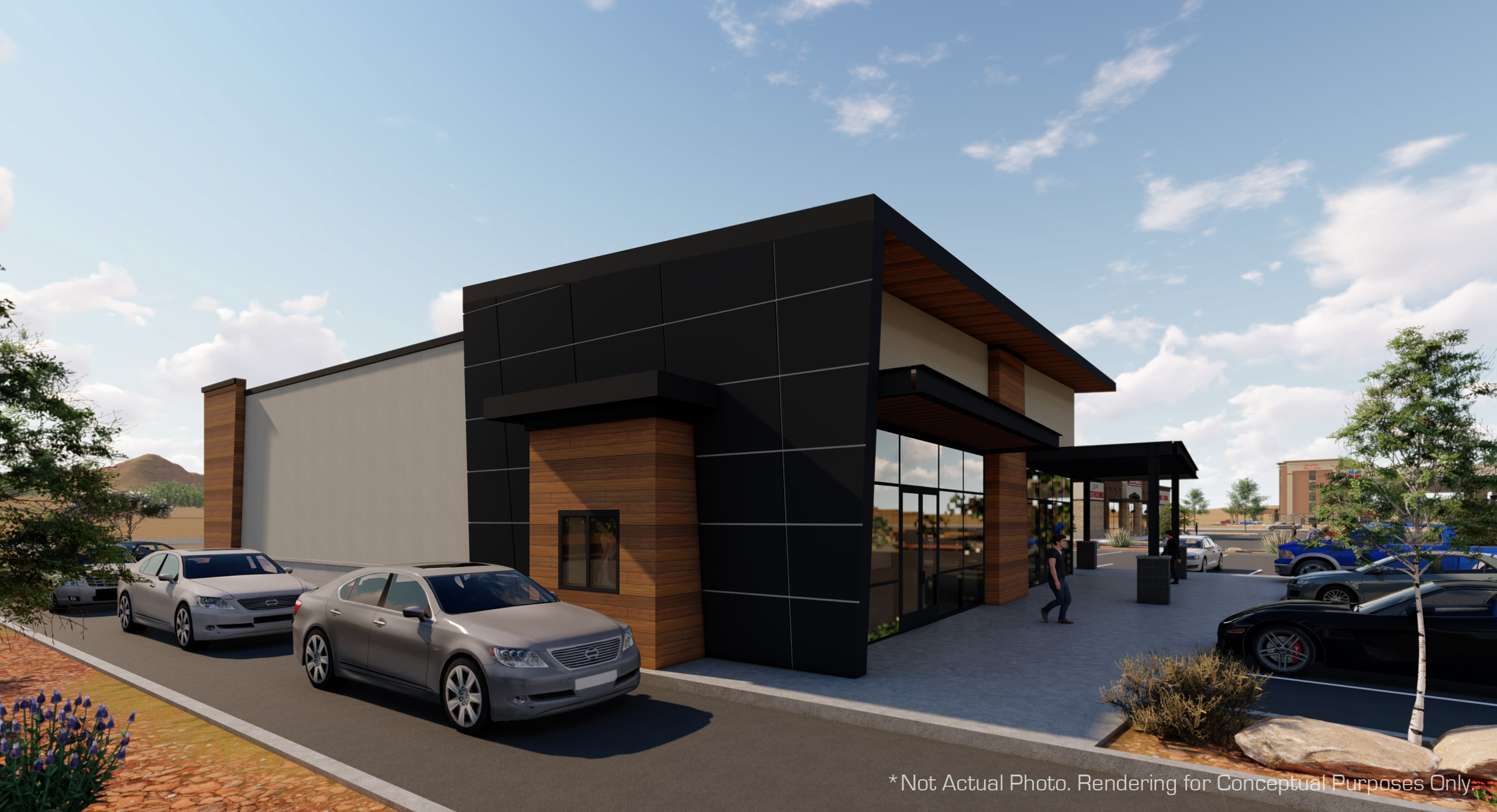 Retail DriveThru Pads White Crow Real Estate Sun River Commons