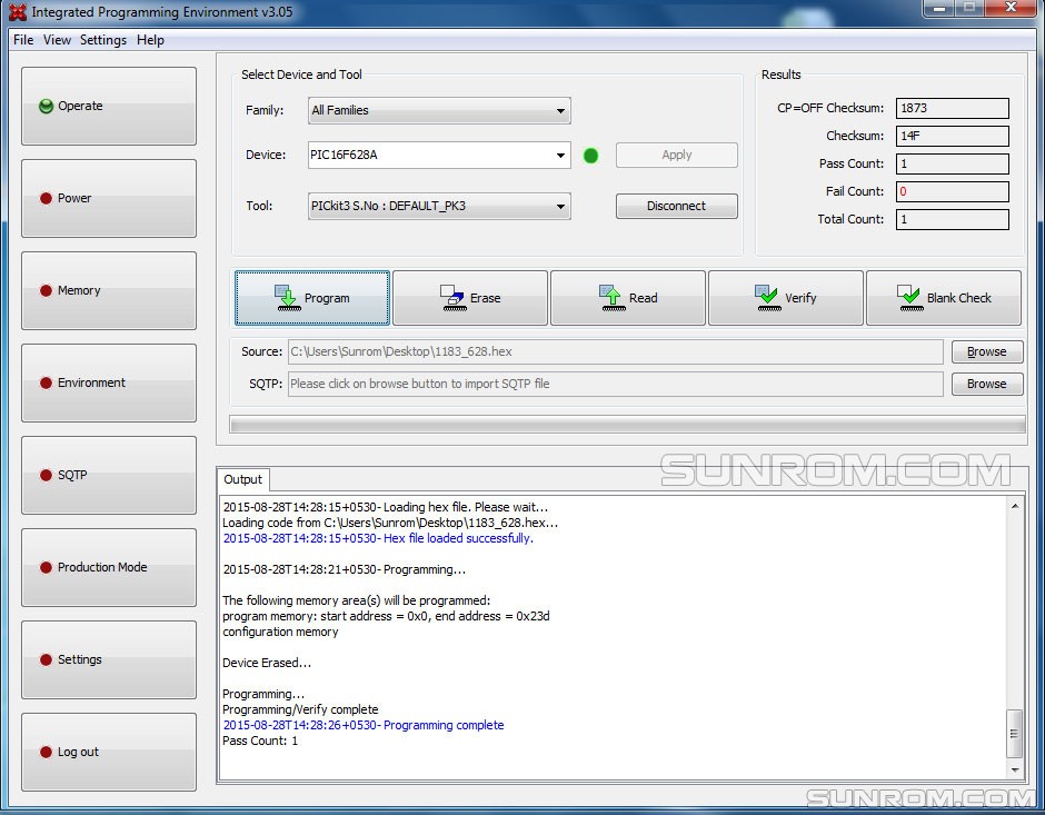 PICKIT3 / PICKIT 3.5 [3961] Sunrom Electronics