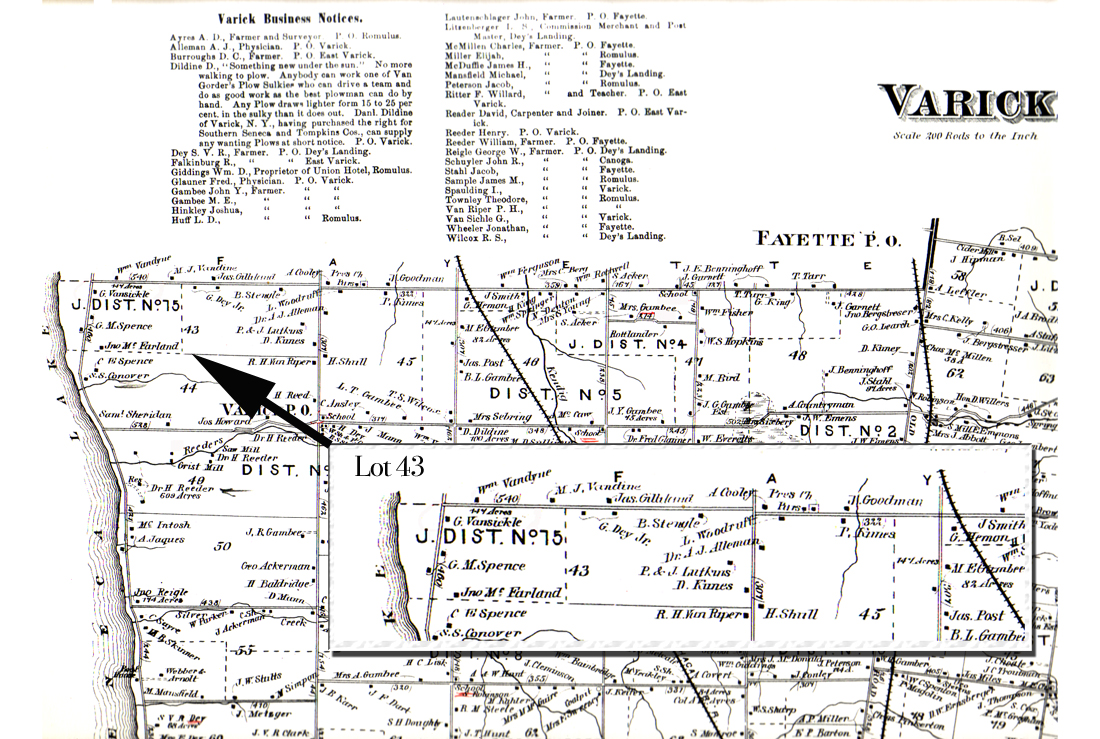 History of Sunset Bay, Varick, NY