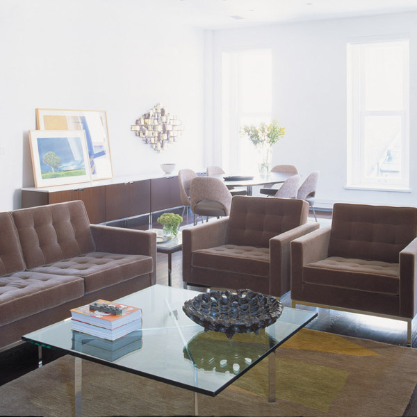 Barcelona Table Modern Furniture Houston Texas, Contemporary