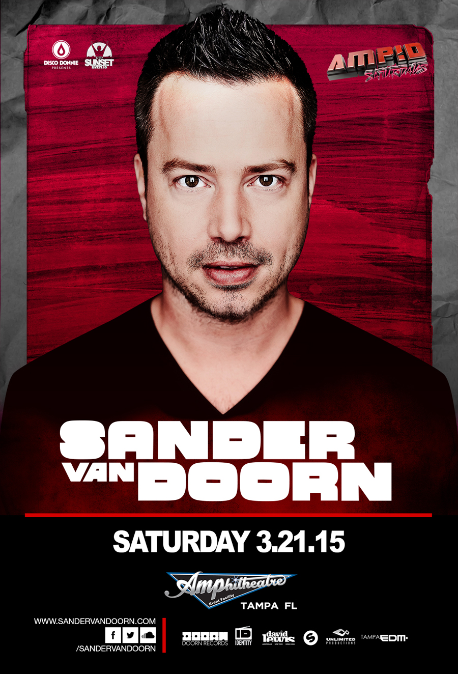 Sander Van Doorn at AMP!D Saturdays Sunset Events Sunset Events