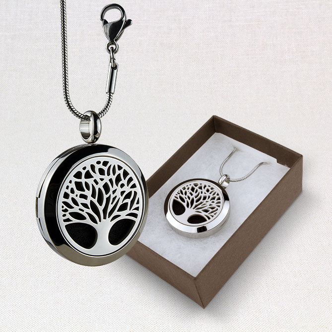 Aromatherapy Locket Tree Sun's Eye