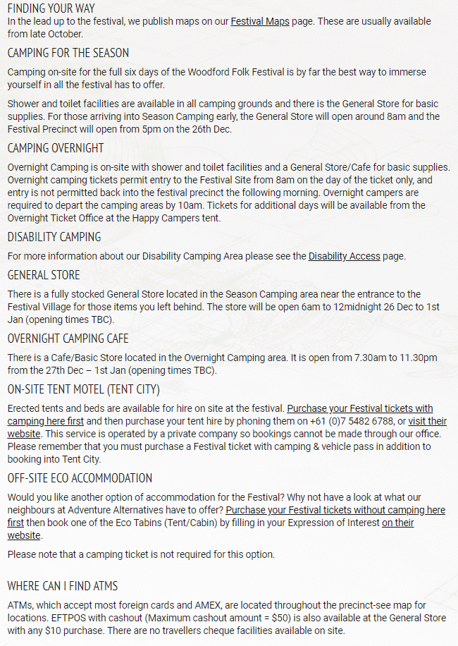 folklife festival 2023 schedule Woodford Folk Festival Dates 2022/2023, Tickets & Program Schedule