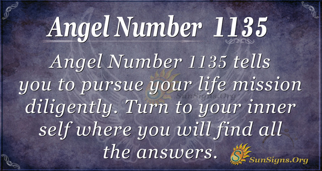 Angel Number 1135 Meaning