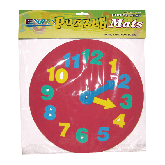 1602 › Foam Clock Puzzle Sunta Sunta Manufacturing Sdn Bhd