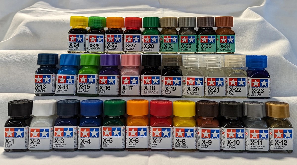 Full Set of Tamiya 32 X Enamel Paints • Canada's largest selection of