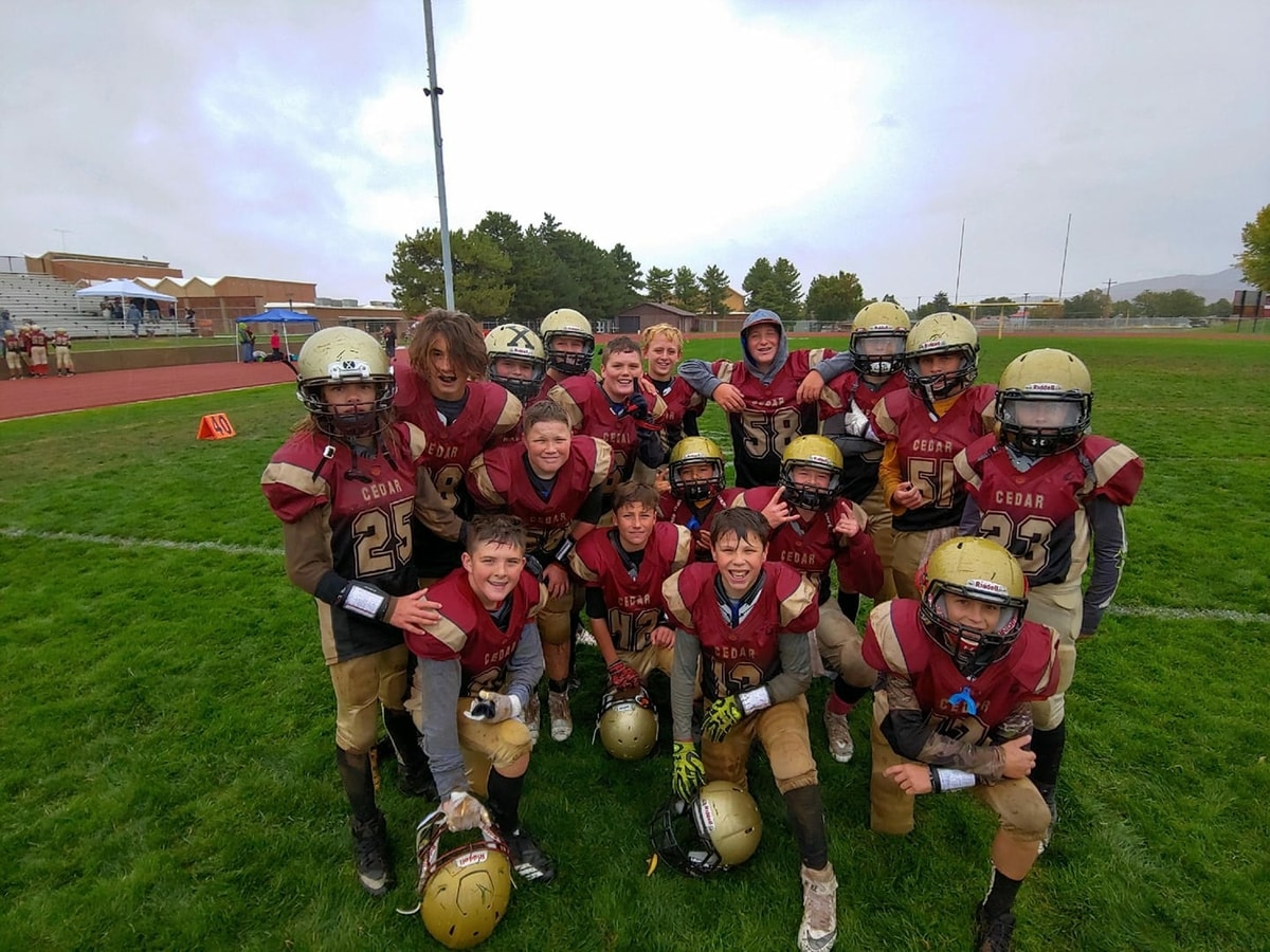 Southern Utah Nevada Youth Football League Districts Cedar SUNYFL