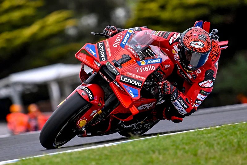 AustralianGP Third place for Bagnaia