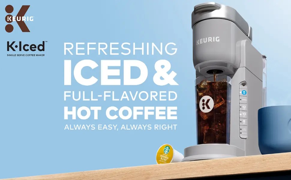 Keurig KIced vs KSlim + Iced Coffee Maker Small Difference with a