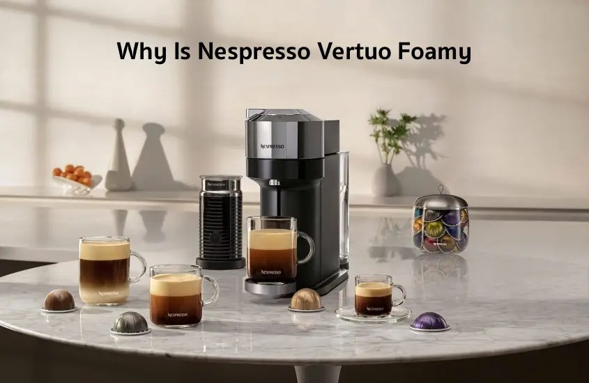 Get Rid of Nespresso Vertuo Foam With These Tips [Guide with Photos]