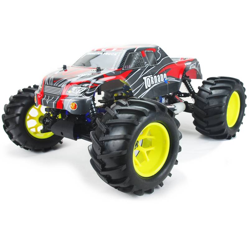 Hsp Rc Remote Control Car 2.4Ghz Tornado 1/8 4Wd Nitro Gas Monster