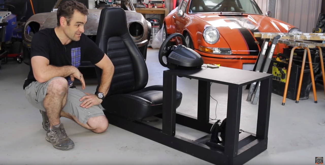 Build A Simple Racing Simulator Home Built by Jeff